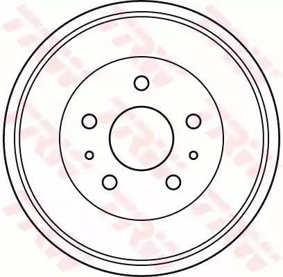 Барабан тормозной FORD FOCUS II DB4392 DB4392 TRW