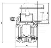 Суппорт торм. BMW 5 F10/F11/F07 (10-) зад. лев. d=44мм (а/м с EPB) (CF 052311) CF052311 TRIALLI