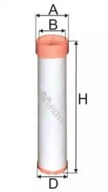 фильтр воздушный !вставка H289 D61/59 d44 \CASE CONSTRUCTION, J.C.B. A828-1 MFILTER AUTOMOTIVE FILTERS