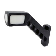 фонарь габаритный! левый, рожок, наклонный, 4 LED, 24B ФГ2202LLED TEH AVTO SVET