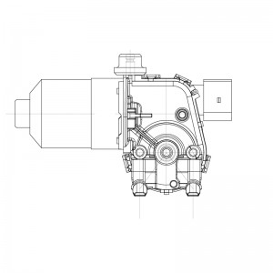 Моторедуктор стеклооч. для а/м Jetour Dashing (23-)/X70 (23-) (VWF 2704) VWF2704 START VOLT