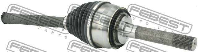 ШРУС внешн с валом TOYOTA LAND CRUISER 100 HDJ101/UZJ100 1998-2007 0114-074 0114-074 FEBEST