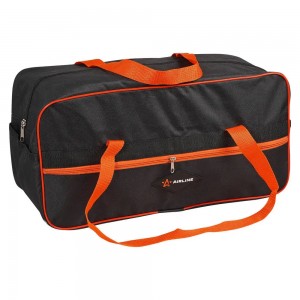 Сумка автомобильная (49х24х20 см) "AIRLINE" (дорожная, средняя, черн./оранж.) AR-BAG-01 AIRLINE