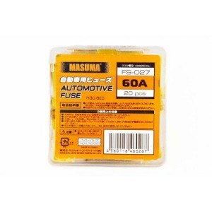 предохранитель силовой! 60A желтый\ FS-027 MASUMA