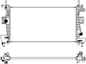 Радиатор FORD FOCUS 12-13, C-MAX 09-11 31618516 31618516 SAKURA