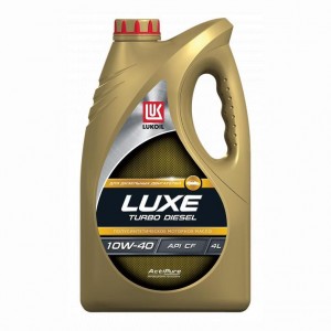 Масло моторное  LUKOIL ЛЮКС ТУРБO ДИЗЕЛЬ полусинтетическое 10W-40, API CF 4л 189 189323 LUKOIL