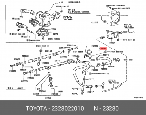 Регулятор давления 23280-22010 23280-22010 TOYOTA