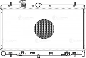 Радиатор охл. для а м Subaru Legacy (98-) Outback (98-) 2.5i (LRc 2221) LRC2221 LUZAR