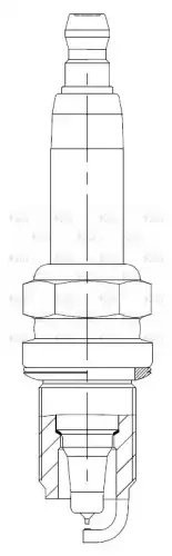 Свеча зажигания для а/м Chevrolet Cruze (09-)/Opel Astra J (10-) 1.4i Ir+Pt (VSP VSP 0507 START VOLT
