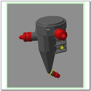 Маслоотделитель SSANGYONG Actyon (06-),Kyron (05-),Actyon Sport (06-),Rexton (03 6650180533 SSANG YONG