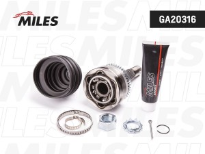 ШРУС наружный NISSAN PRIMERA 1.6-2.0 96-02 (с ABS) (GKN 303447) GA20316 GA20316 MILES