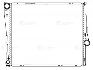 Радиатор охл. для а/м BMW X3 (04-) (E83)  LRc26180 LRC 26180 LUZAR