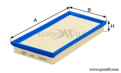 Фильтр воздушный AG108 AG 108 GOODWILL
