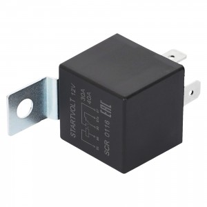 Реле 12V 30/40A 5 конт. для а/м Lada, УАЗ, ГАЗ, VAG, GM "STARTVOLT" SCR 0116 START VOLT