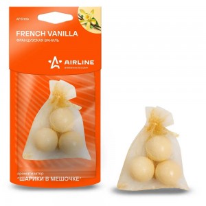ароматизатор 'шарики в мешочке' французская ваниль!\ AFSH116 AIRLINE