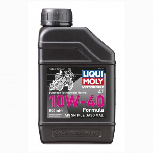 3036 LiquiMoly Синт-ое мот.масло д/4-т.мотоц. Motorbike 4T Formula 10W-40 SP MA2 3036 LIQUI MOLY