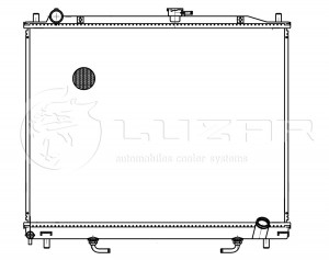 Радиатор охл. для а/м Mitsubishi Pajero III (00-)/Pajero IV (06-) 3.2DI-D AT LRc LRC11189 LUZAR