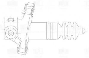 Цилиндр сцеп. для а/м Chevrolet Aveo 02- рабочий CF 931 CF931 TRIALLI
