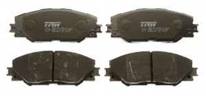 Колодки тормозные TOYOTA Auris (07-),Rav 4 (09-,13-) передние (4шт.) TRW GDB3424 TRW