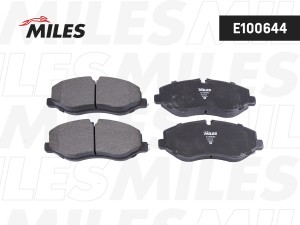 Колодки тормозные передние (Смесь Semi-Metallic) MERCEDES V-CLASS (W447) 14- (TR E100644 MILES