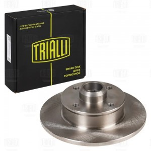 Диск торм. VW Golf III (91-)/Polo (95-) зад. d=226 (DF 190311) DF190311 TRIALLI