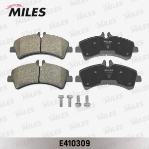 Колодки тормозные задние (без датчика + болты) (Смесь Low-Metallic) MERCEDES SPR E410309 MILES