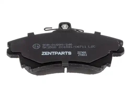 колодки дисковые передние! Mitsubishi Carisma, Volvo S40/V40 1.6-2.0/1.9TD 96> Z07406 ZENTPARTS