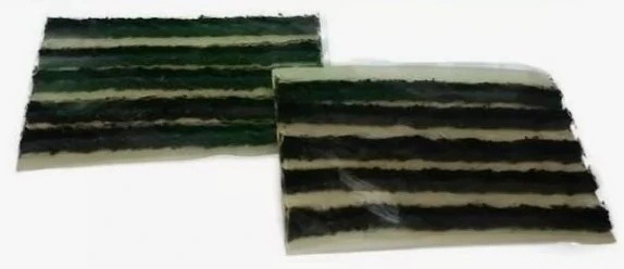 Жгуты для ремонта б/к шин, 6*100мм, 10 шт, черные, ПВХ подложка, в пакете ATRS23 ATRS231 AIRLINE