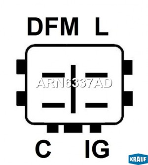 Регулятор генератора ARN6337AD ARN6337AD KRAUF