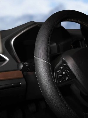 Оплетка руля (S) 35-37см черная кожа AIRLINE AWC-SL-01S AIRLINE