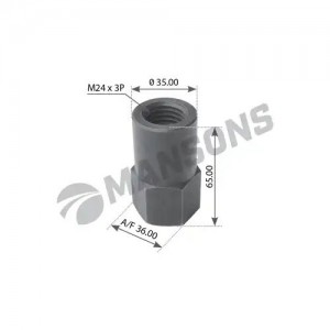 Гайка SCANIA стремянки (M24х3.0 h=65мм SW36) MANSONS 100.513 MANSONS