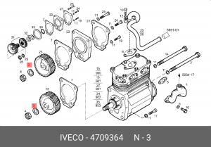 ШАЙБА 4709364 IVECO