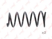 пружина передняя!\ Renault Sandero 1.2 16V/1.4/1.6 08> SC1048 LYNXAUTO