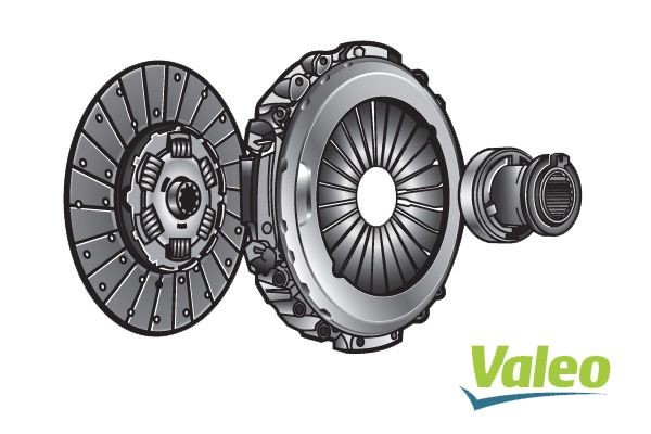 Комплект сцепления с выжимным подшипником D=430мм Scania 827494&827493 827294 VALEO PHC