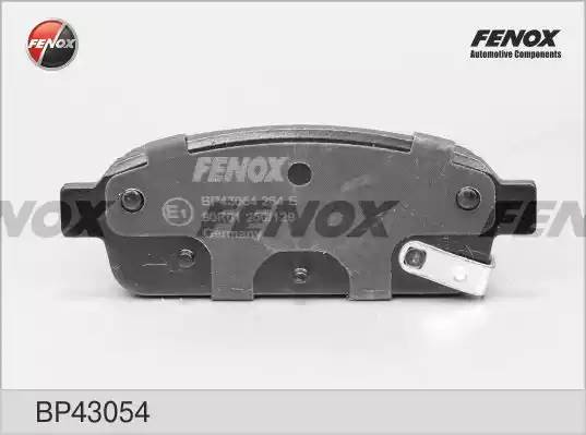 Колодки диск задние Cruze 09, Astra J, Mokka 12 BP43054 BP43054 FENOX