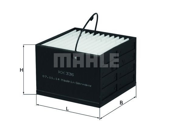 BMW E60/E61 (2003>) в сборе TI 234 88 MAHLE KNECHT