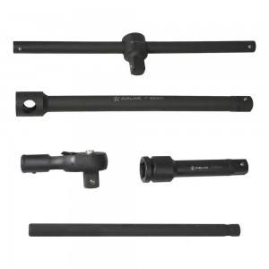 Набор головок ударных 1 90мм 20 пр. (27-80мм, Т-вороток, трещотка, удлинитель) м ATAS068 AIRLINE