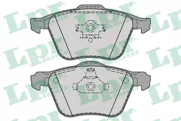 Комплект тормозных колодок 05P1286 05P1286 LPR
