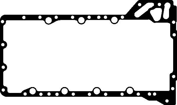 прокладка масляного поддона! верх.\ BMW F10/F12/F01/E70/E71 5.0i 08> 369.733 ELRING