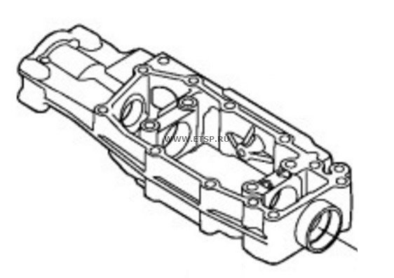цилиндр КПП! корпус\ MAN,DAF,RVI ZF 1341307010 ZF