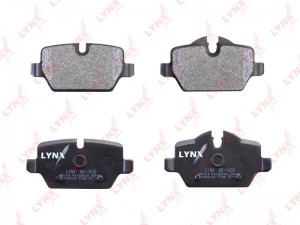Колодки тормозные дисковые задние BD-1430 LYNXAUTO