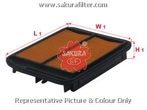 Фильтр воздушный HONDA SAKURA A-1669 SAKURA