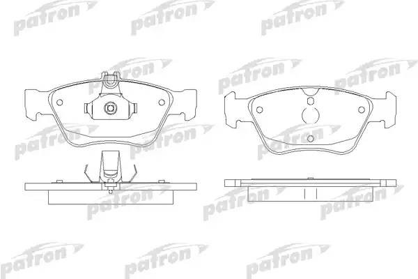 Дисковые тормозные колодки PBP1049 (GDB1205) PBP1049 PATRON