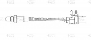 Датчик кисл. Mercedes-Benz GLK X204 (08-) 3.5i,BMW X5 F15 (10-) 3.0d до кат. VS- VS-OS 1290 START VOLT