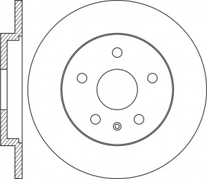 Диск тормозной AUDI A4,A5,A6,A7,Q5 задний (300х12) (1шт.) NIBK RN2059 NIBK