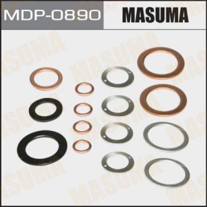 к-кт шайб для форсунок! 15шт\ Toyota 2C-T MDP-0890 MASUMA