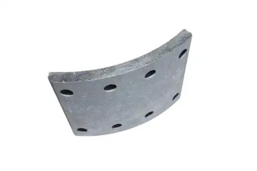 Накладка тормозной колодки МАЗ сверленая расточен. комплект 8шт. с заклепками Бз 53363501105 BZATI