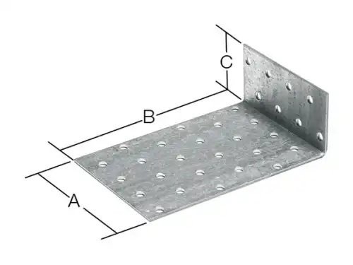 Уголок крепежный 40x120x40мм анкерный STARFIX SMP405561 STARFIX