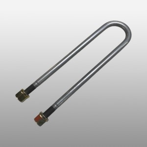Стремянка рессоры задней (М24x2,0; L=520-540) Shaanxi Shacman X3000 DZ9118520124 SHAFT