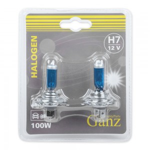 Лампа 12V H7 100W PX26d +50% блистер (2шт.) GANZ GIP06057 GANZ